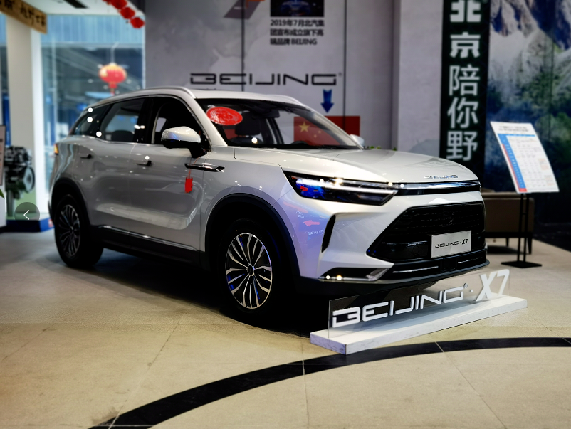  BEIJING-X7贺岁限量版到店实拍 配置全新升级